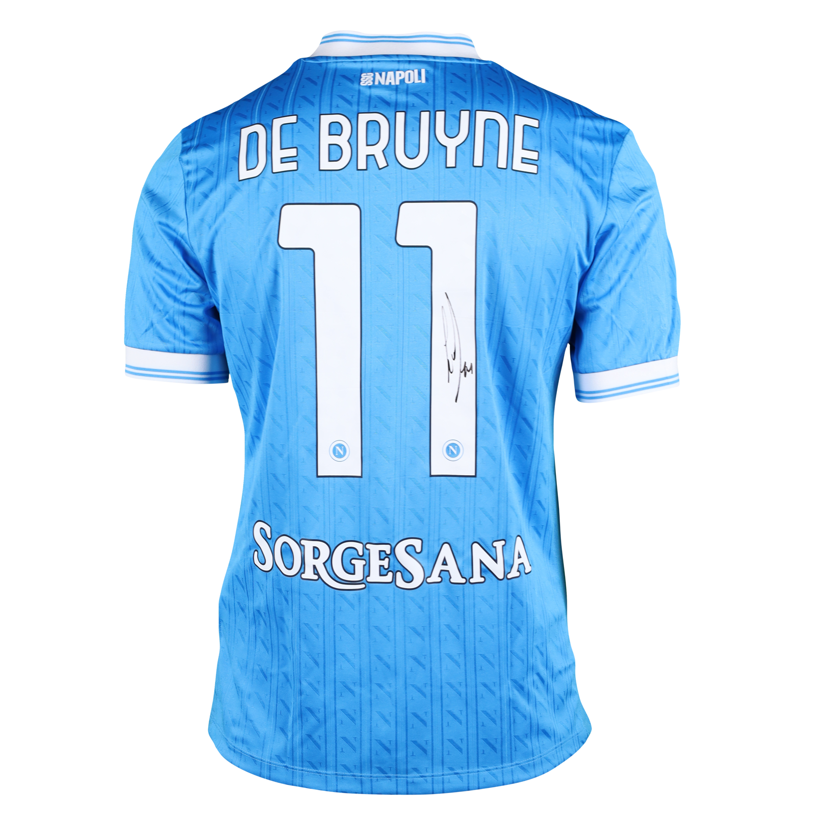 Kevin De Bruyne | Napoli - Genoa CFC | MatchWornShirt