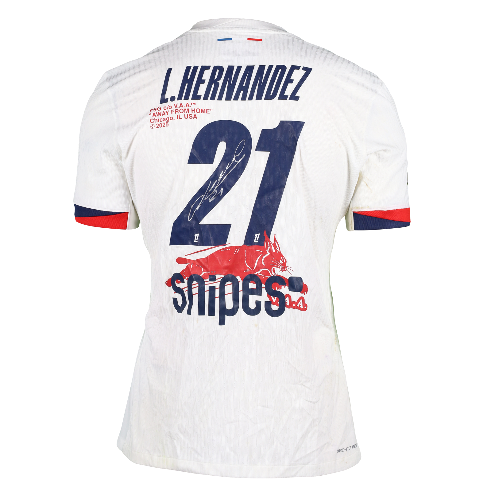 Lucas Hernández Paris Saint-Germain shirt