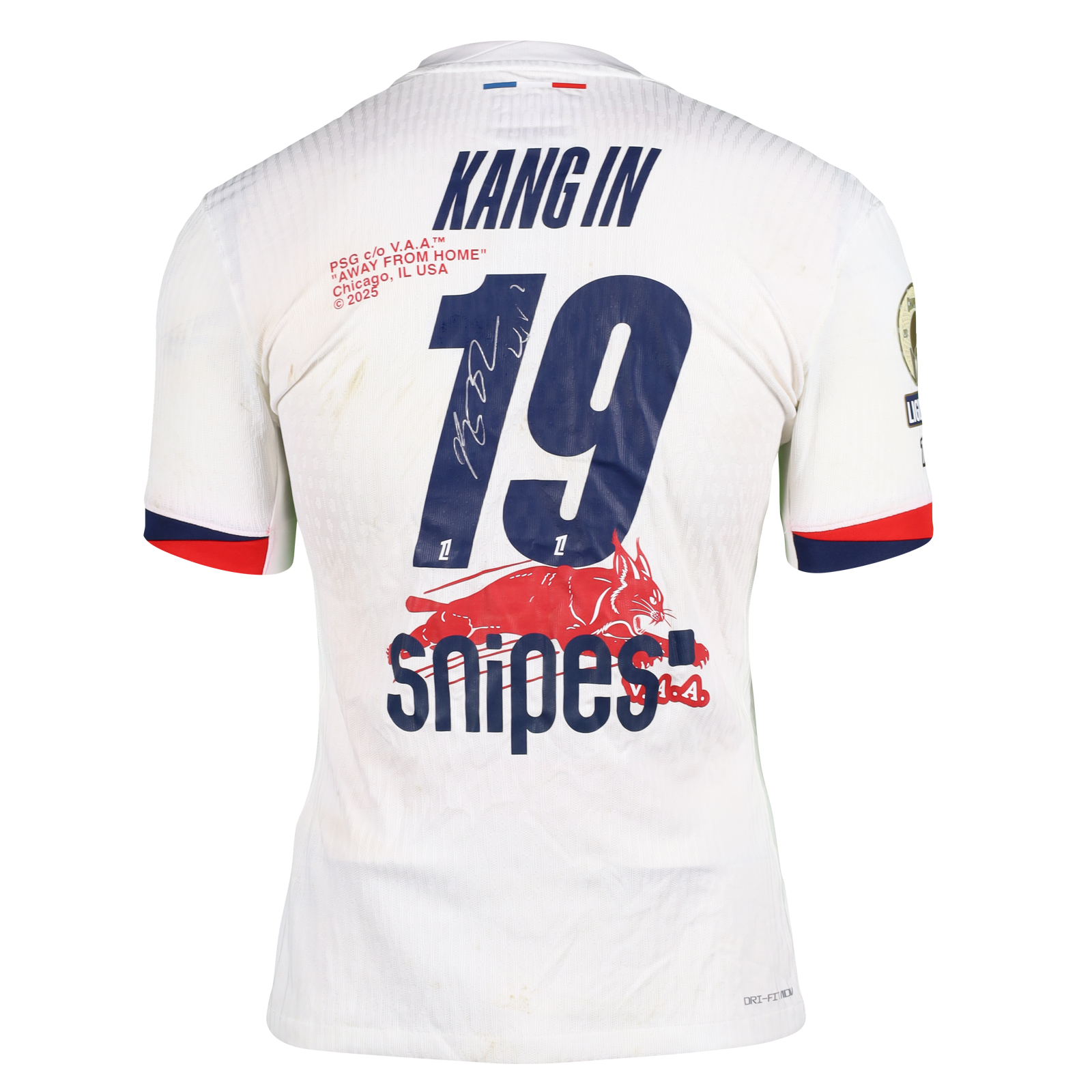 Kang-In Lee 이강인 Paris Saint-Germain shirt