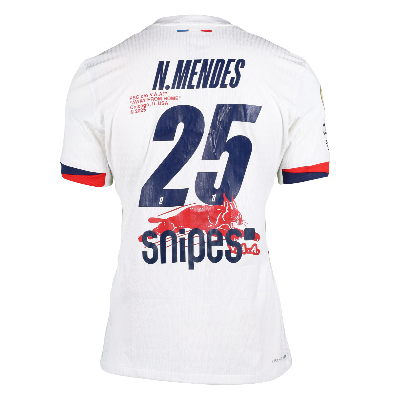 Nuno Mendes Paris Saint-Germain shirt