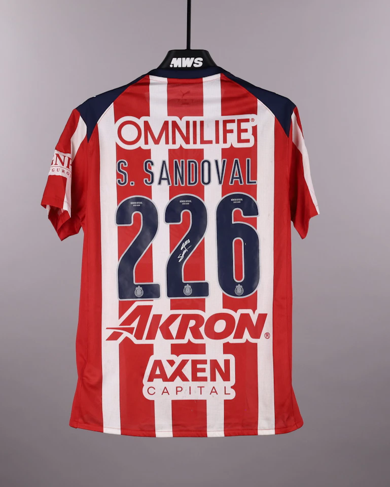 来自Chivas Guadalajara的Santiago Sandoval Loboa球衣
