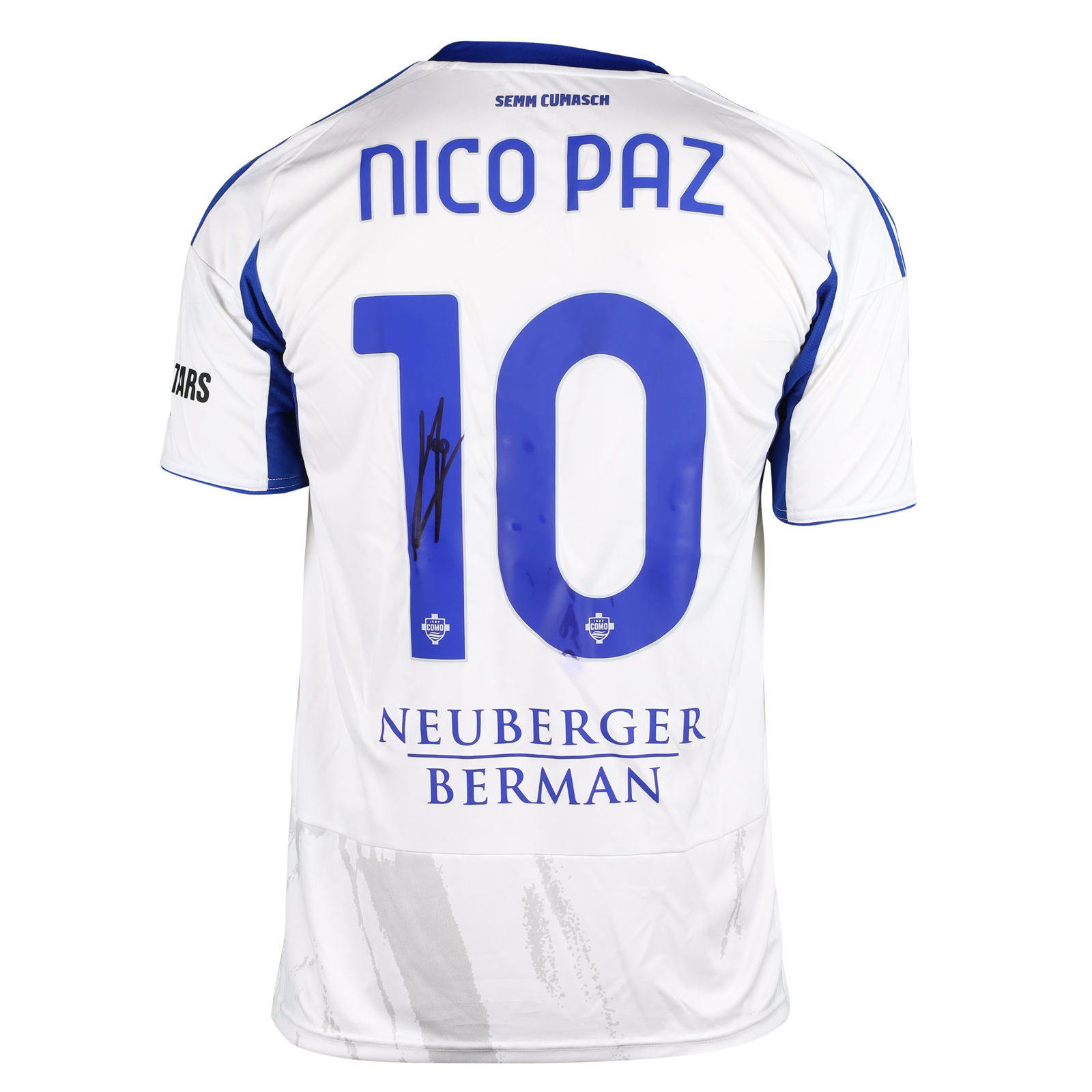 Nico Paz | Atalanta BC - Como 1907 | MatchWornShirt
