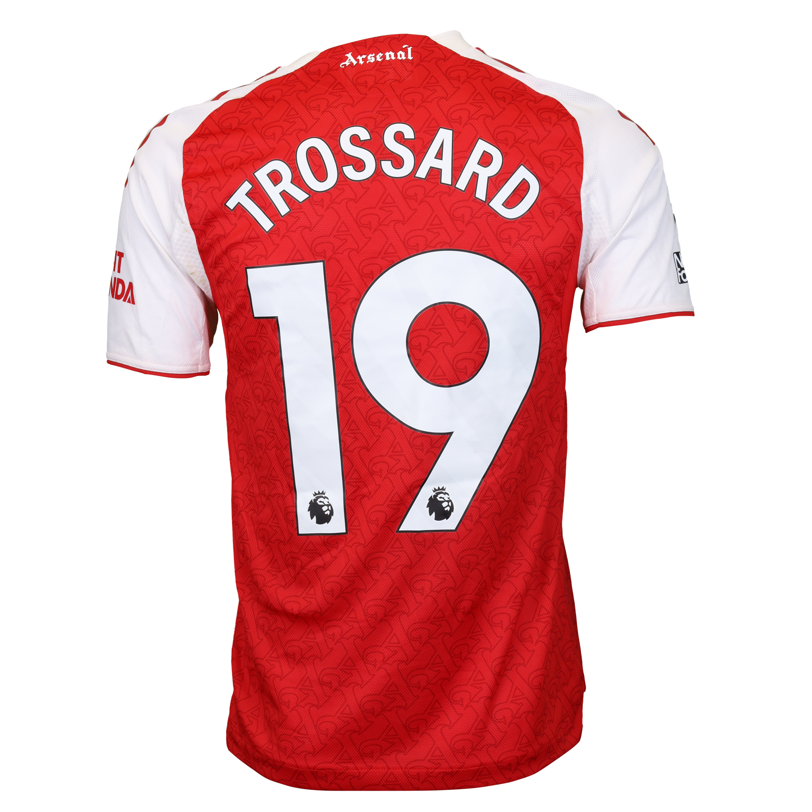 Leandro Trossard | Arsenal - West Ham United | MatchWornShirt