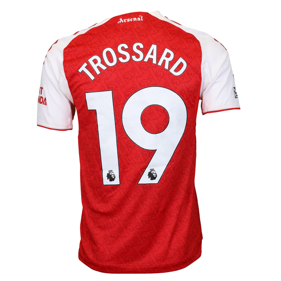 Leandro Trossard | Arsenal - West Ham United | MatchWornShirt