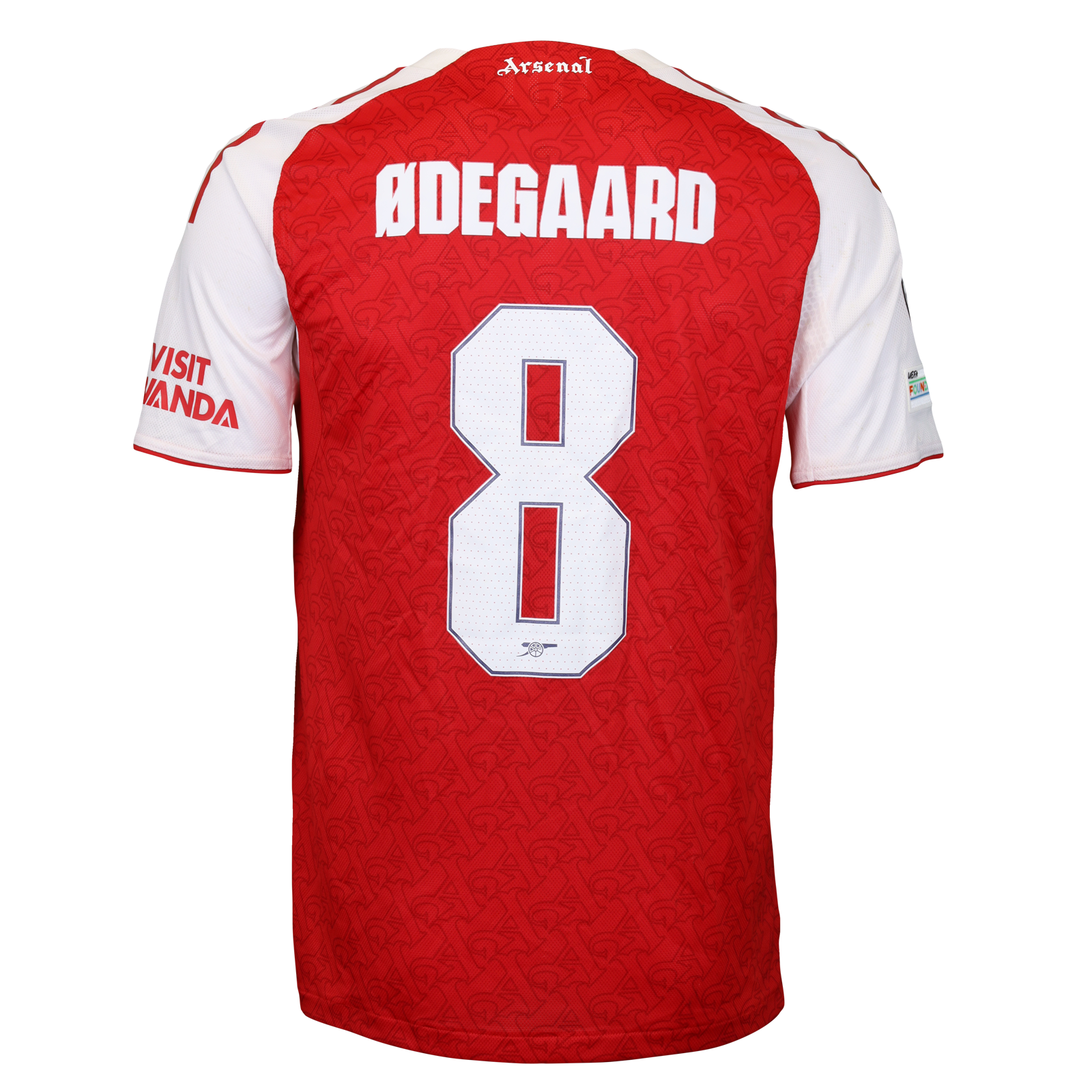 Martin Ødegaard | Arsenal - Olympiacos | MatchWornShirt