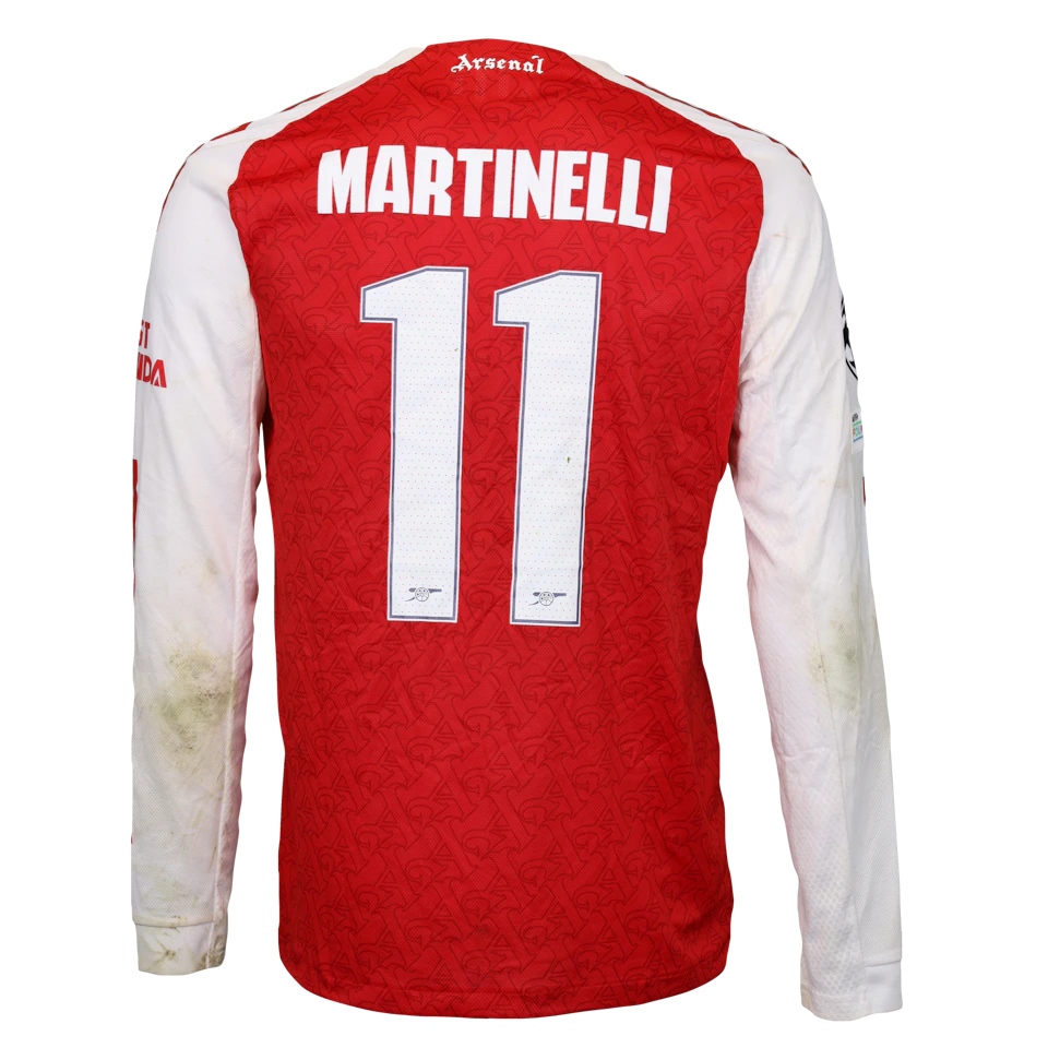 Gabriel Martinelli Arsenal jersey