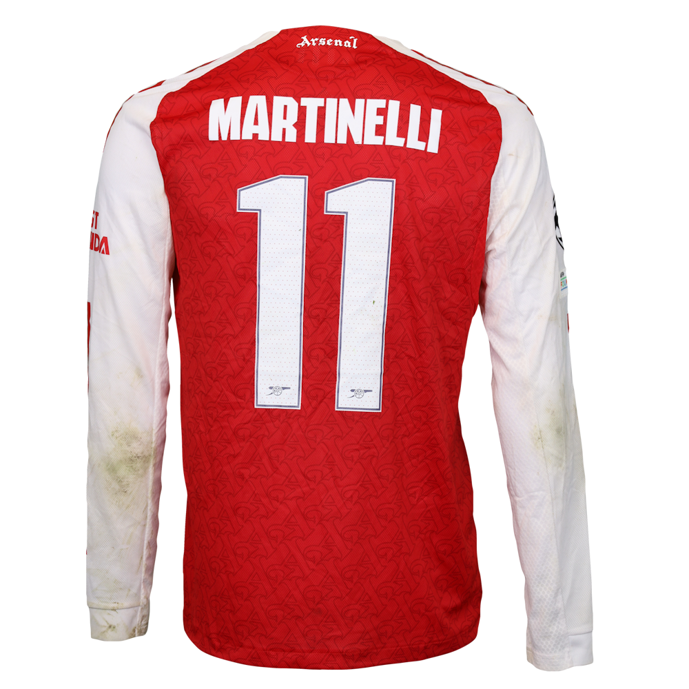 Gabriel Martinelli | Arsenal - Olympiacos | MatchWornShirt