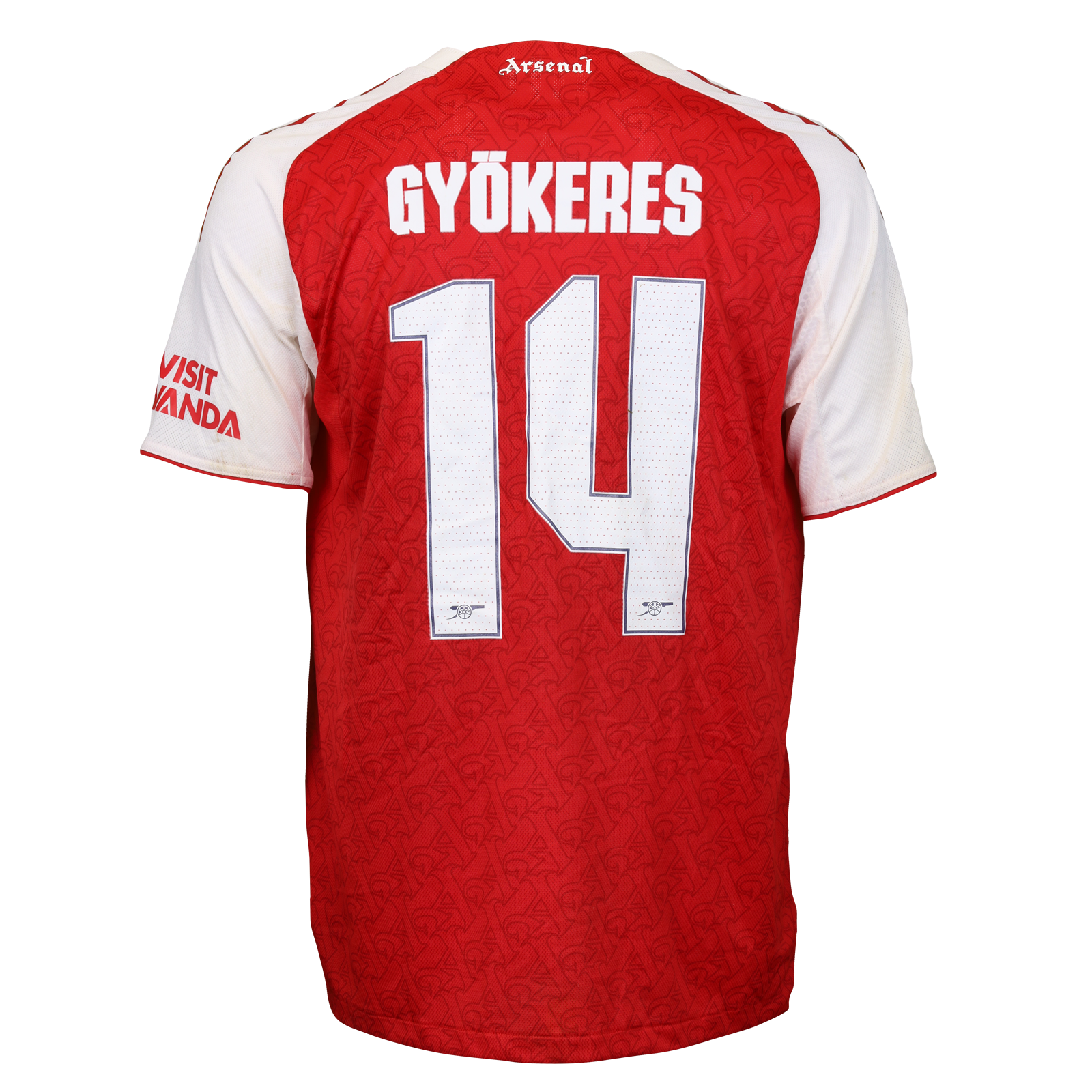 Viktor Gyökeres | Arsenal - Olympiacos | MatchWornShirt