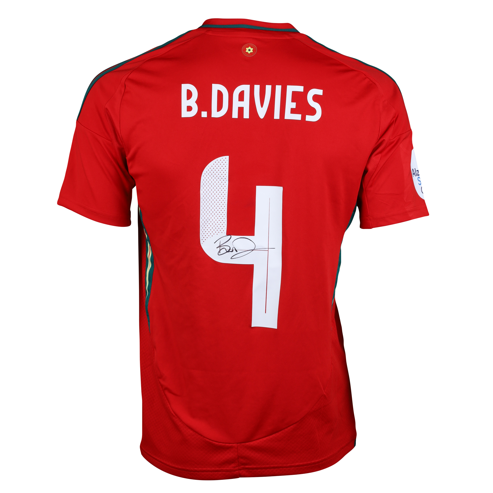 Ben Davies Wales shirt