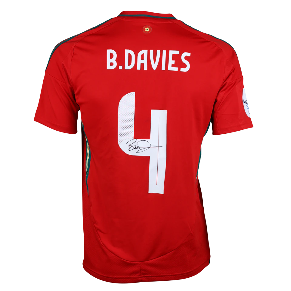 Ben Davies Wales shirt