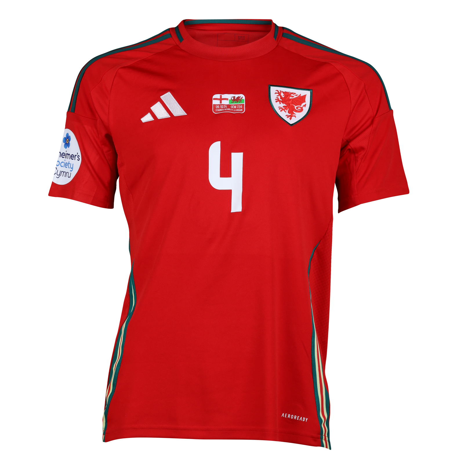 Ben Davies Wales shirt