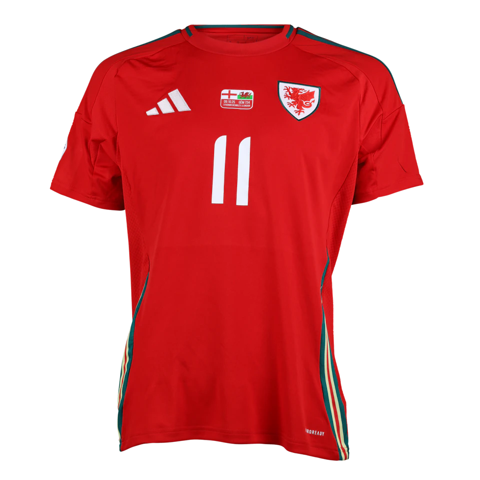 Brennan Johnson Wales shirt