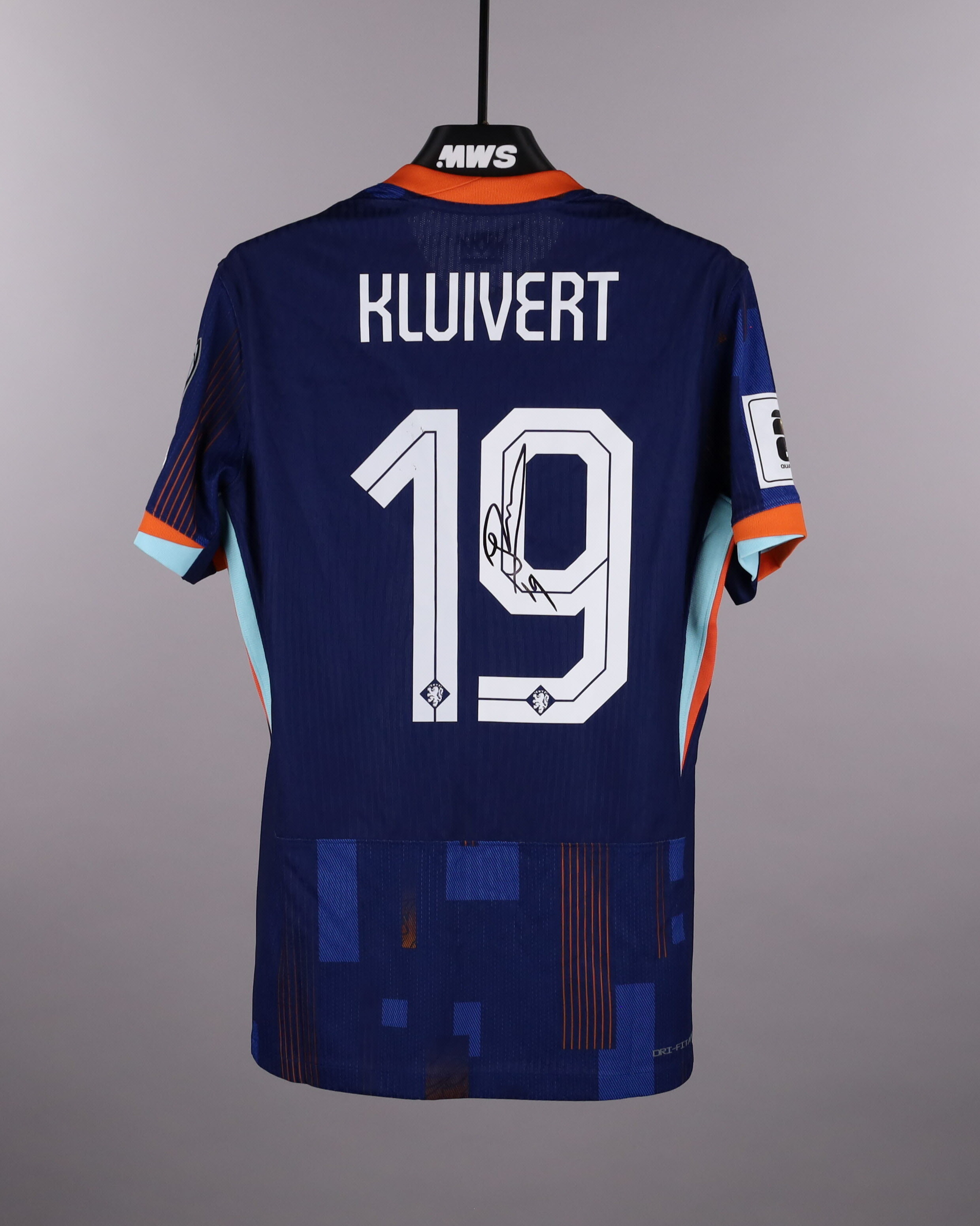 Justin Kluivert | Malta - Netherlands | MatchWornShirt