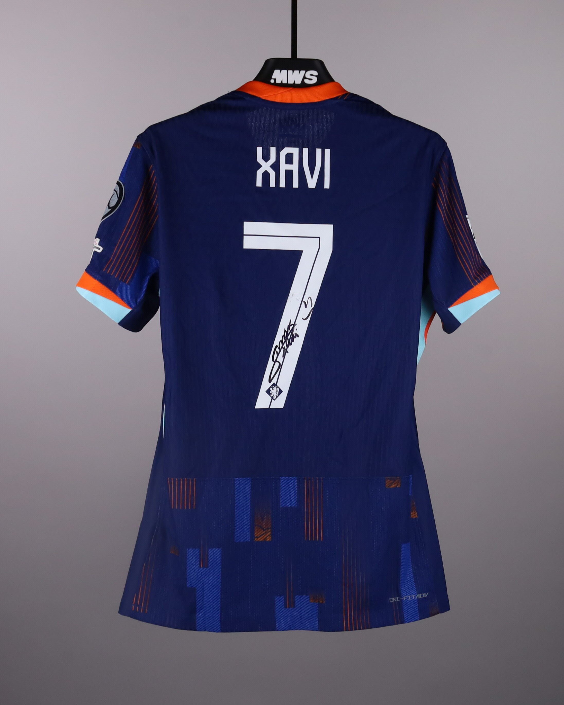 Xavi Simons | Malta - Netherlands | MatchWornShirt