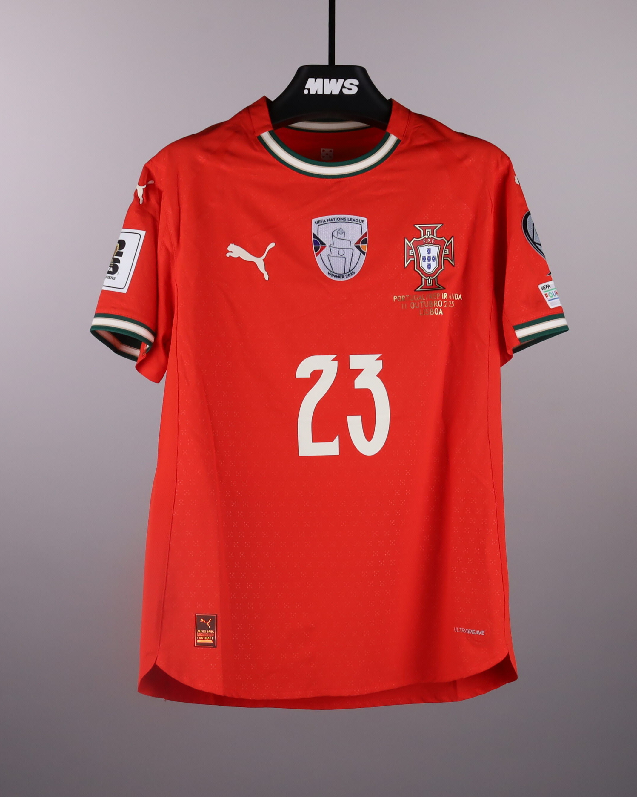 Vitinha | Portugal - Republic of Ireland | MatchWornShirt
