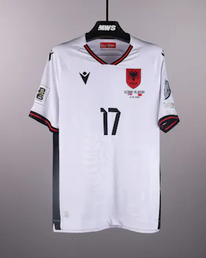 来自Albania的Naser Aliji球衣