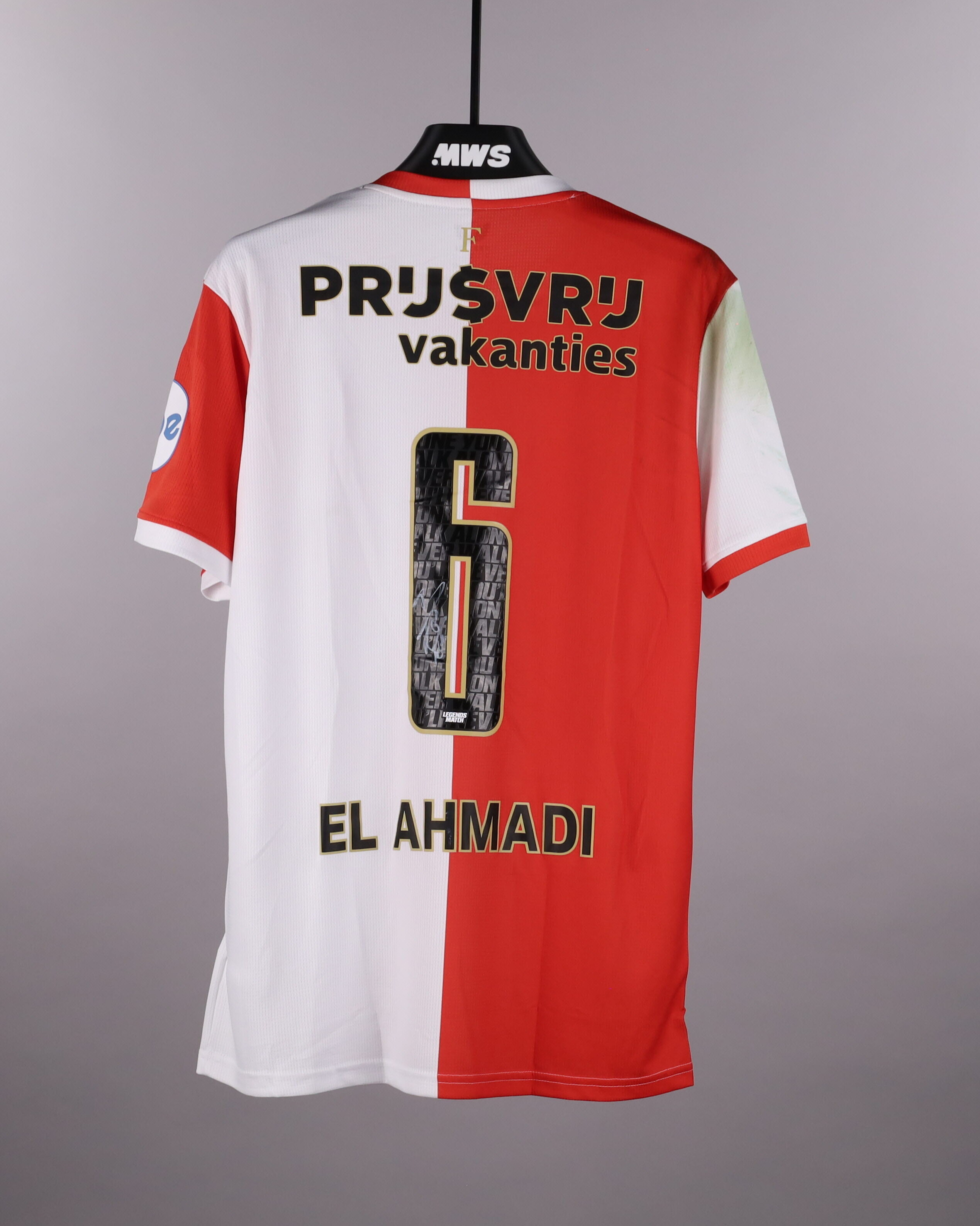 Official Feyenoord Legends Soccer Game-Worn Jerseys Auctions