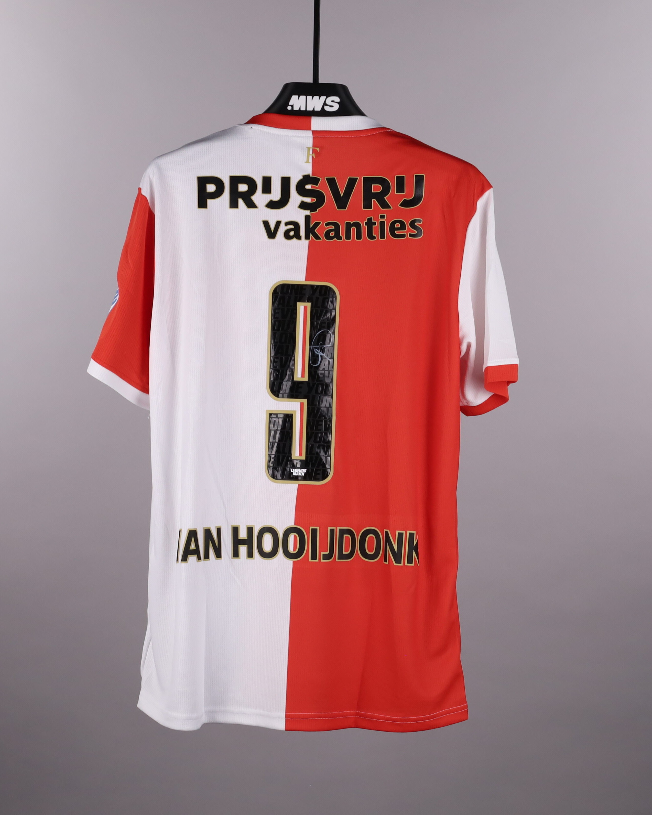 Official Feyenoord Legends Soccer Game-Worn Jerseys Auctions