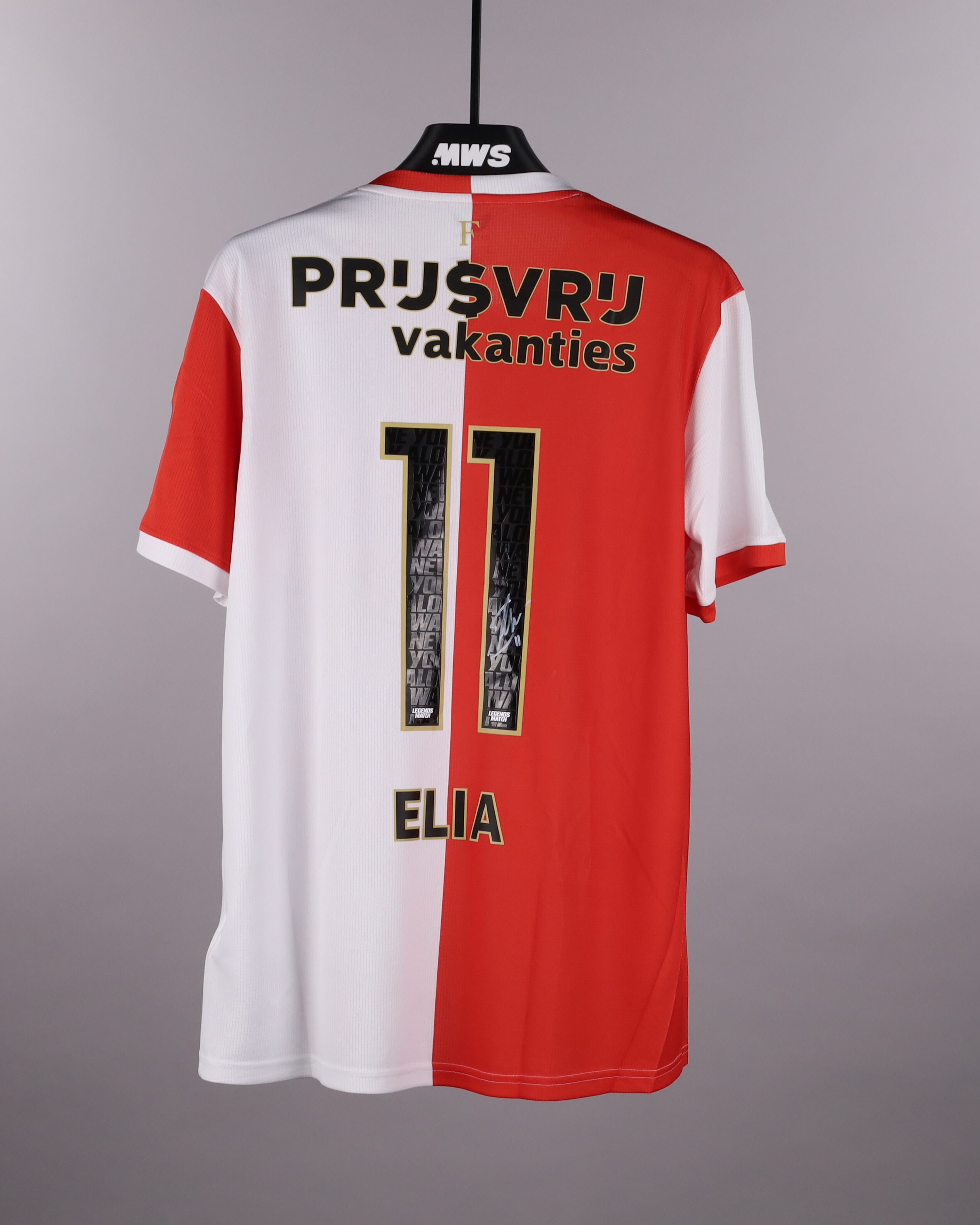 Official Feyenoord Legends Soccer Game-Worn Jerseys Auctions