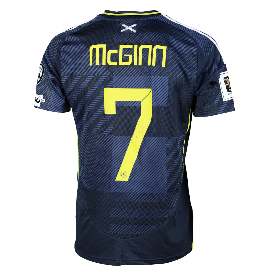 John McGinn Scotland jersey