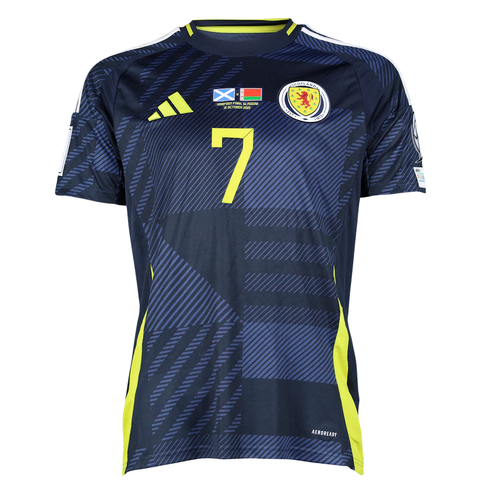 John McGinn Scotland jersey