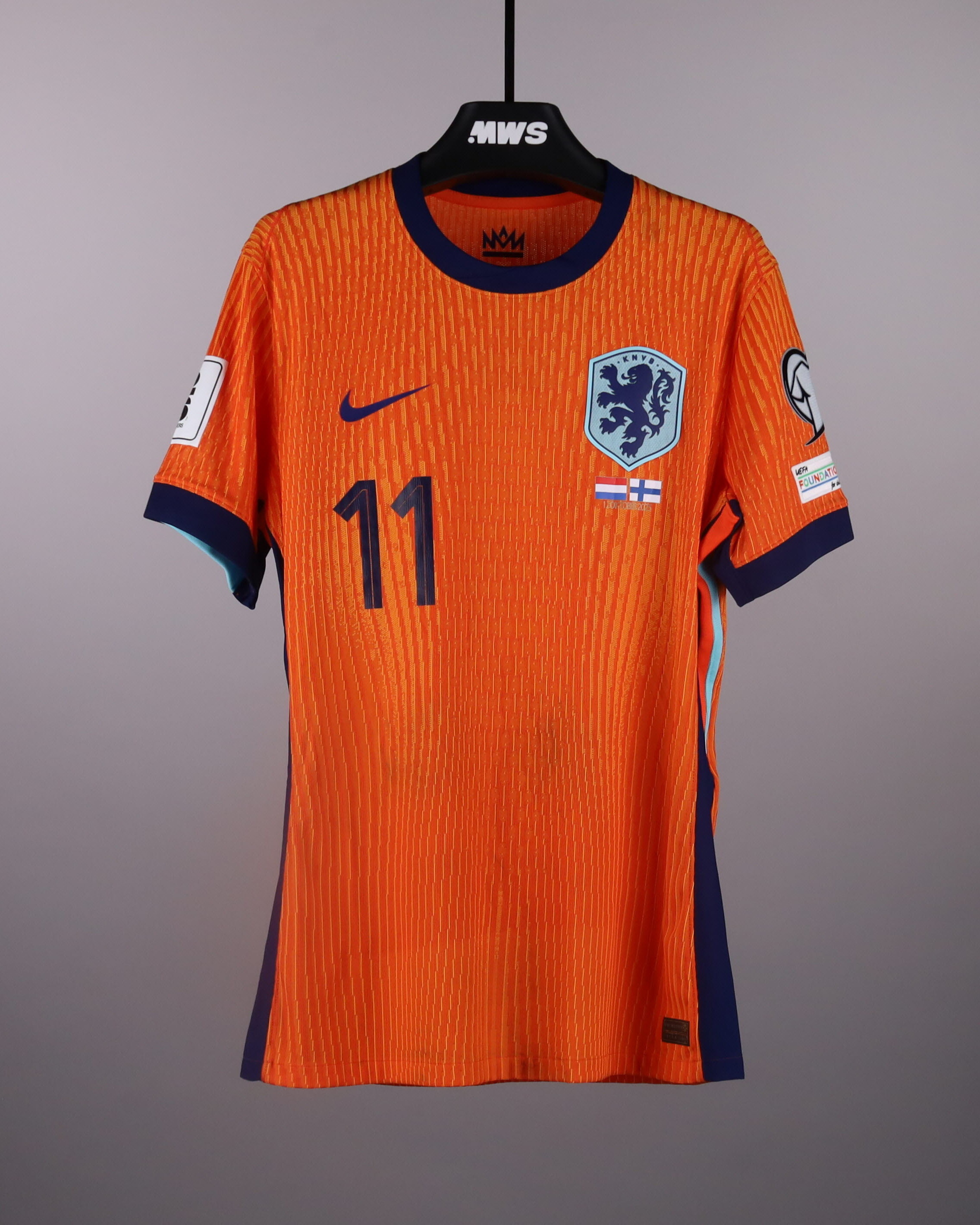 Cody Gakpo | Netherlands - Finland | MatchWornShirt