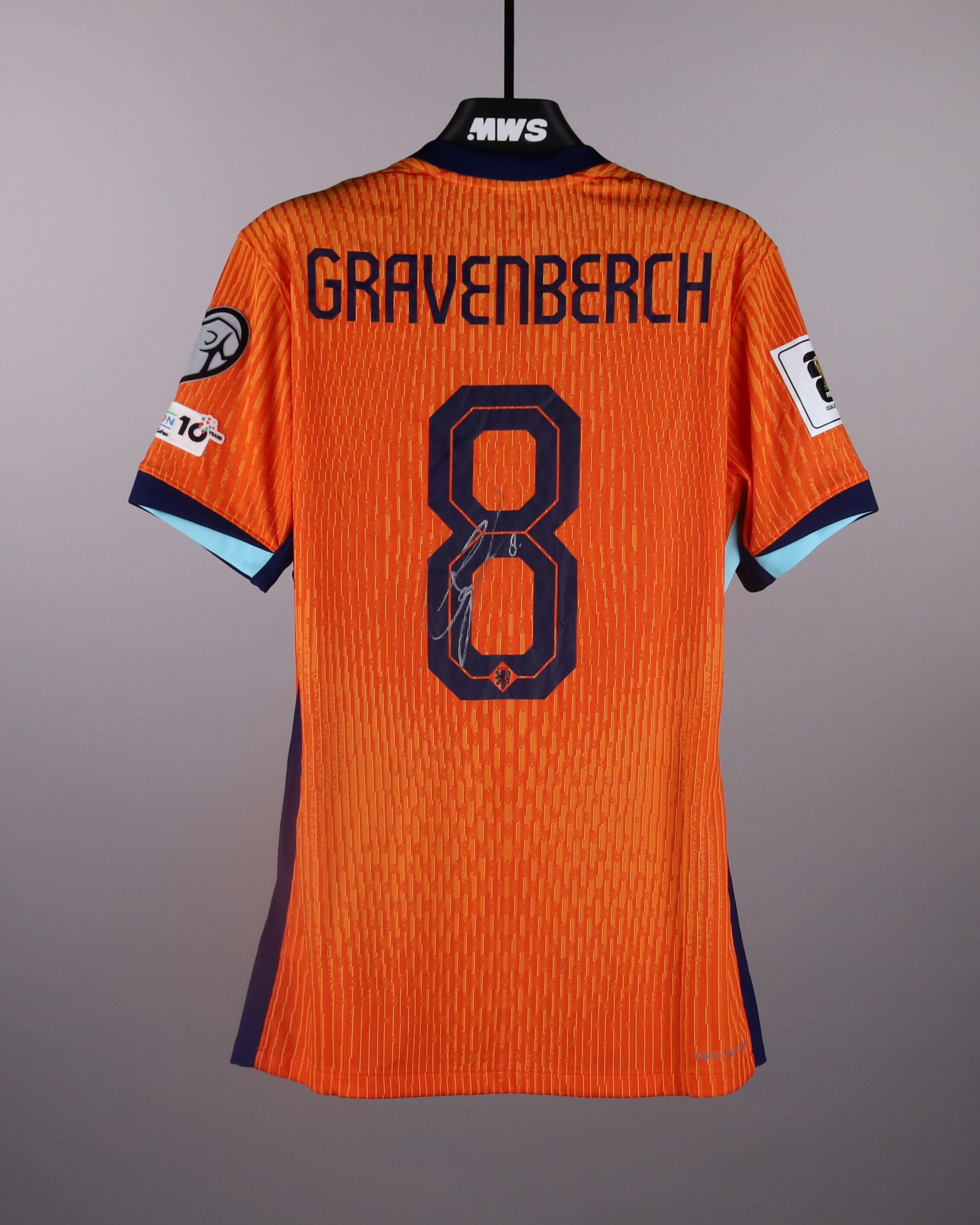 Ryan Gravenberch | Netherlands - Finland | MatchWornShirt