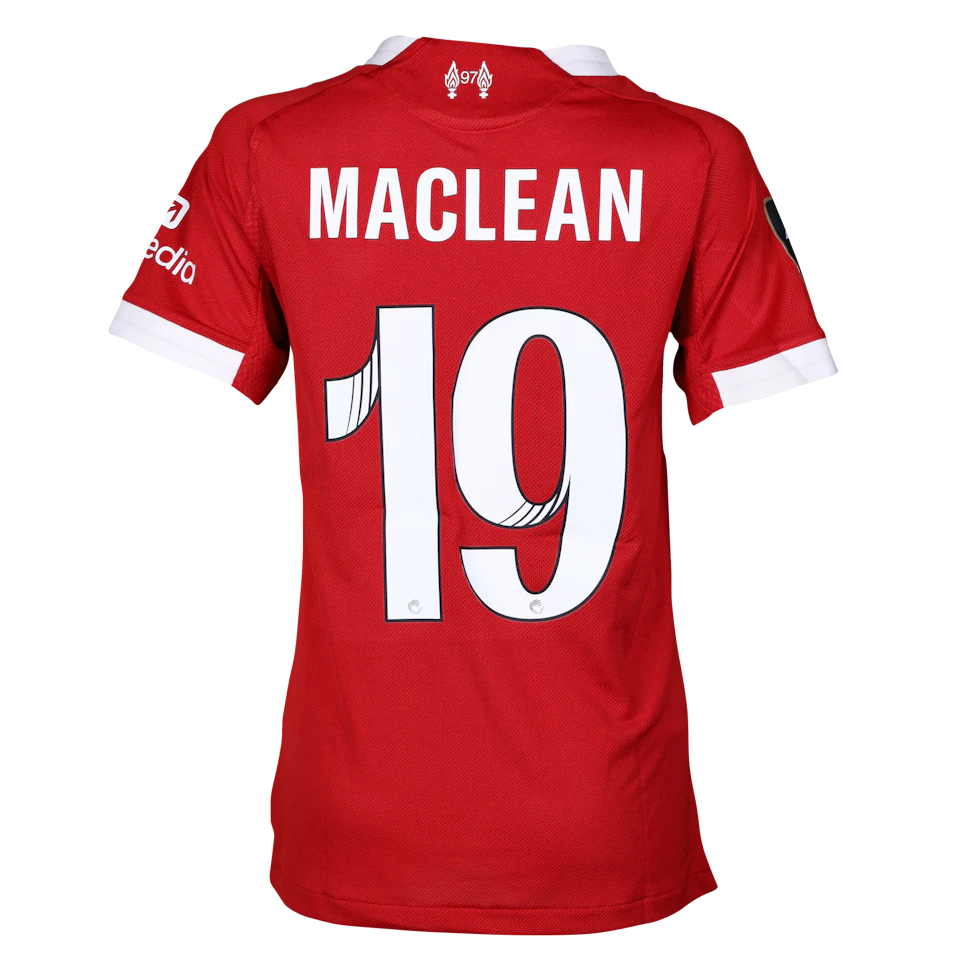 Kirsty MacLean Liverpool shirt