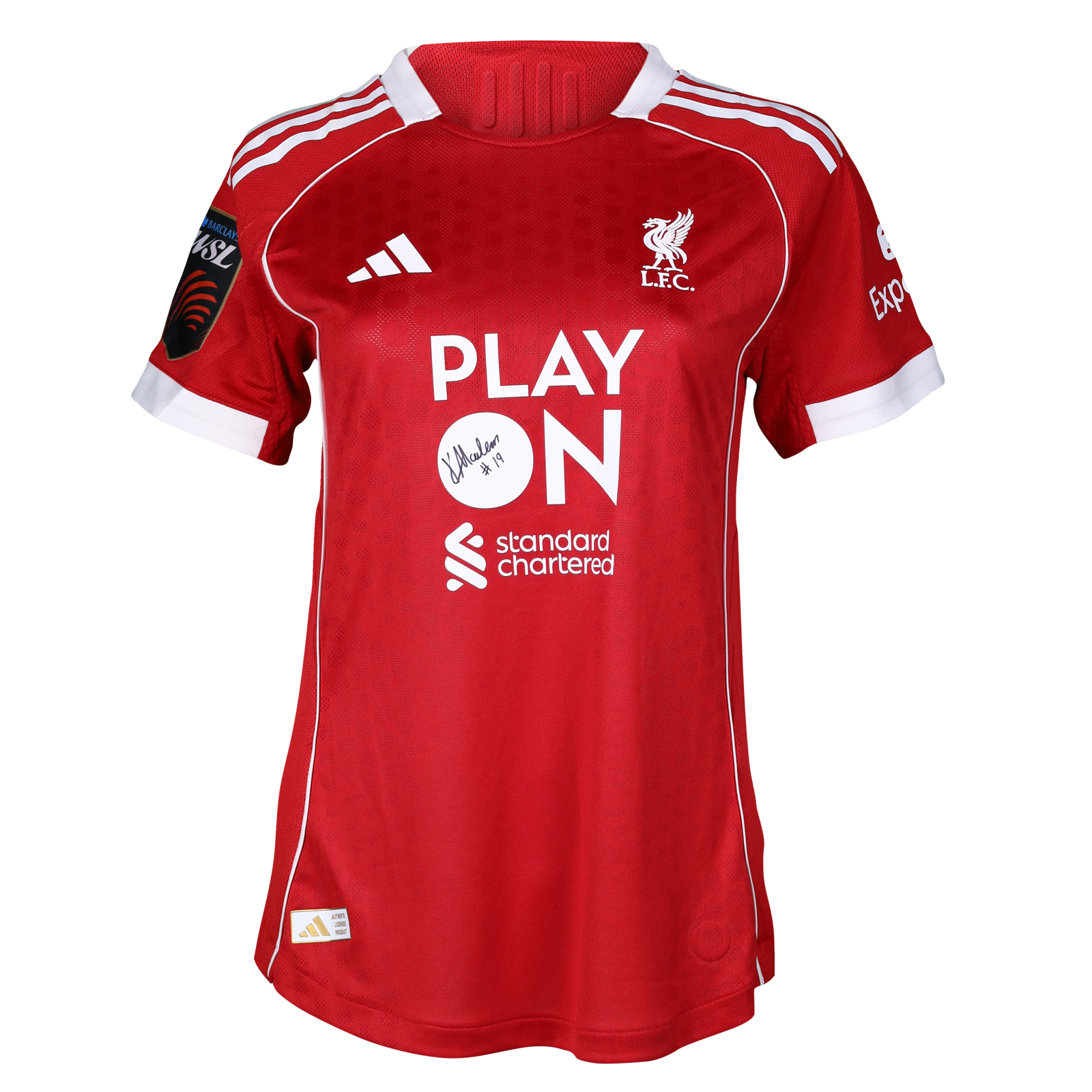 Kirsty MacLean Liverpool shirt