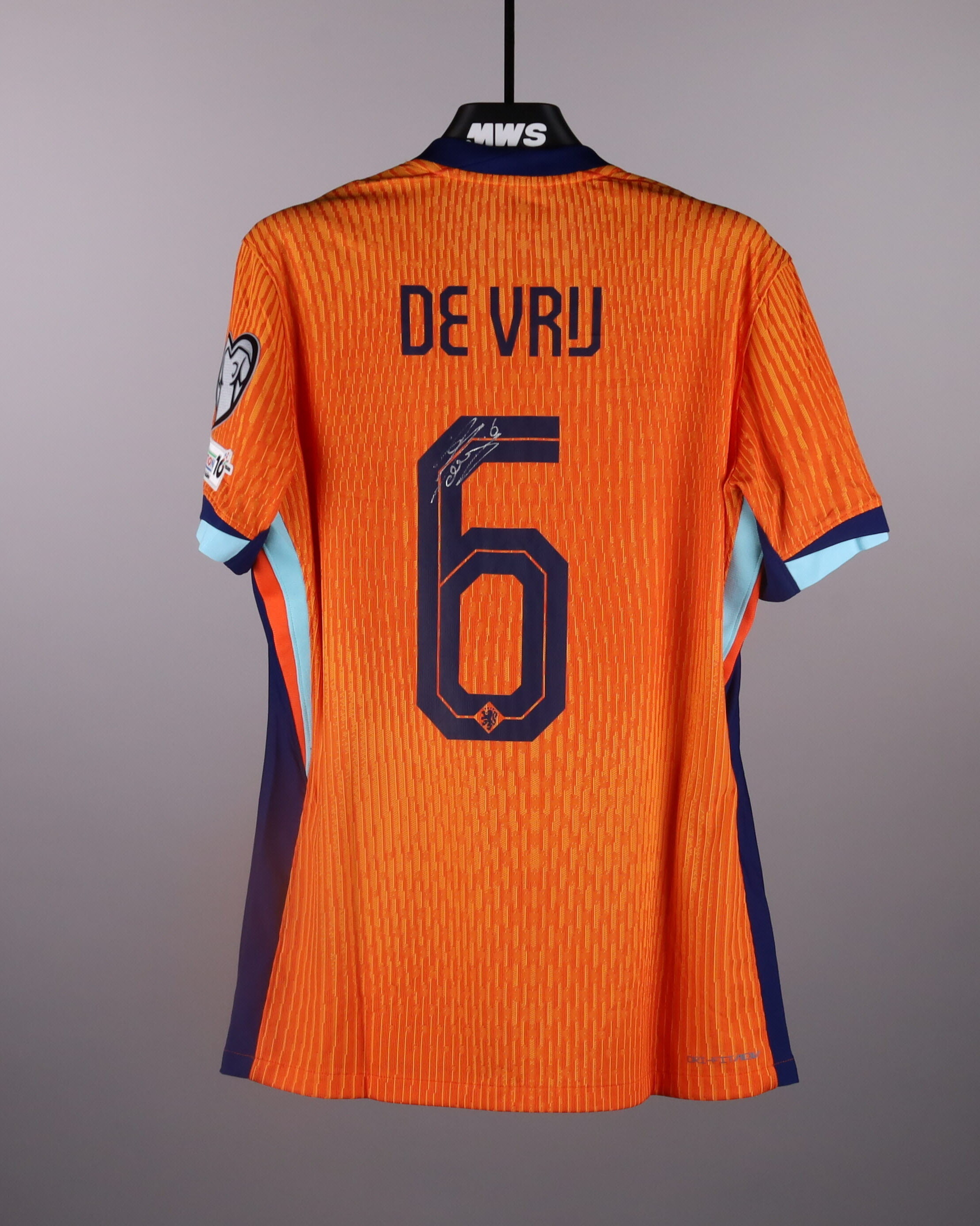 Stefan de Vrij | Netherlands - Finland | MatchWornShirt