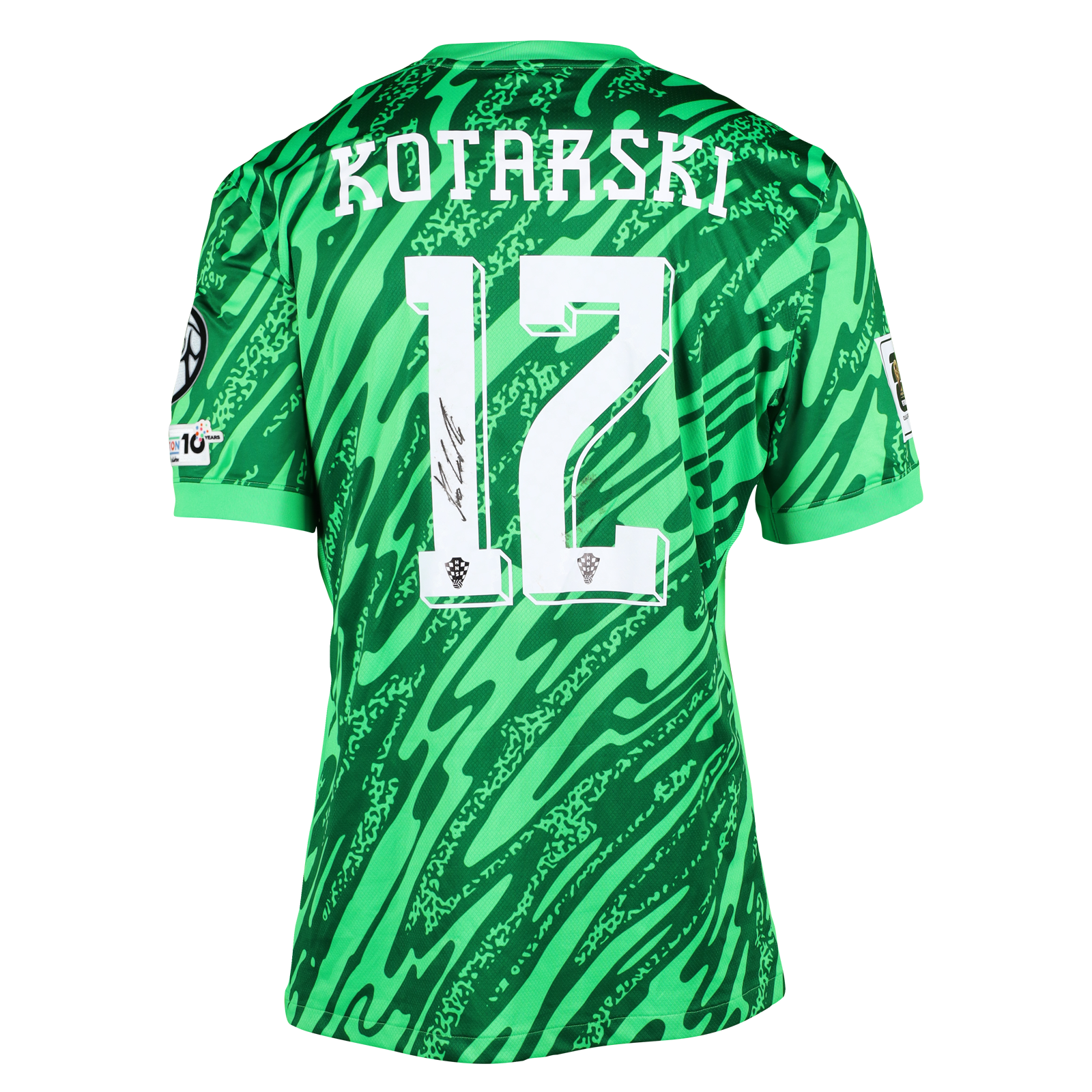 Dominik Kotarski | Croatia - Gibraltar | MatchWornShirt