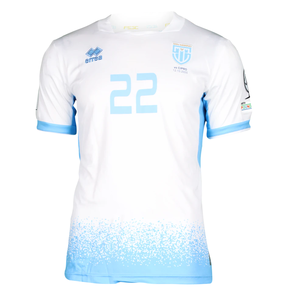 Marcello Mularoni San Marino jersey