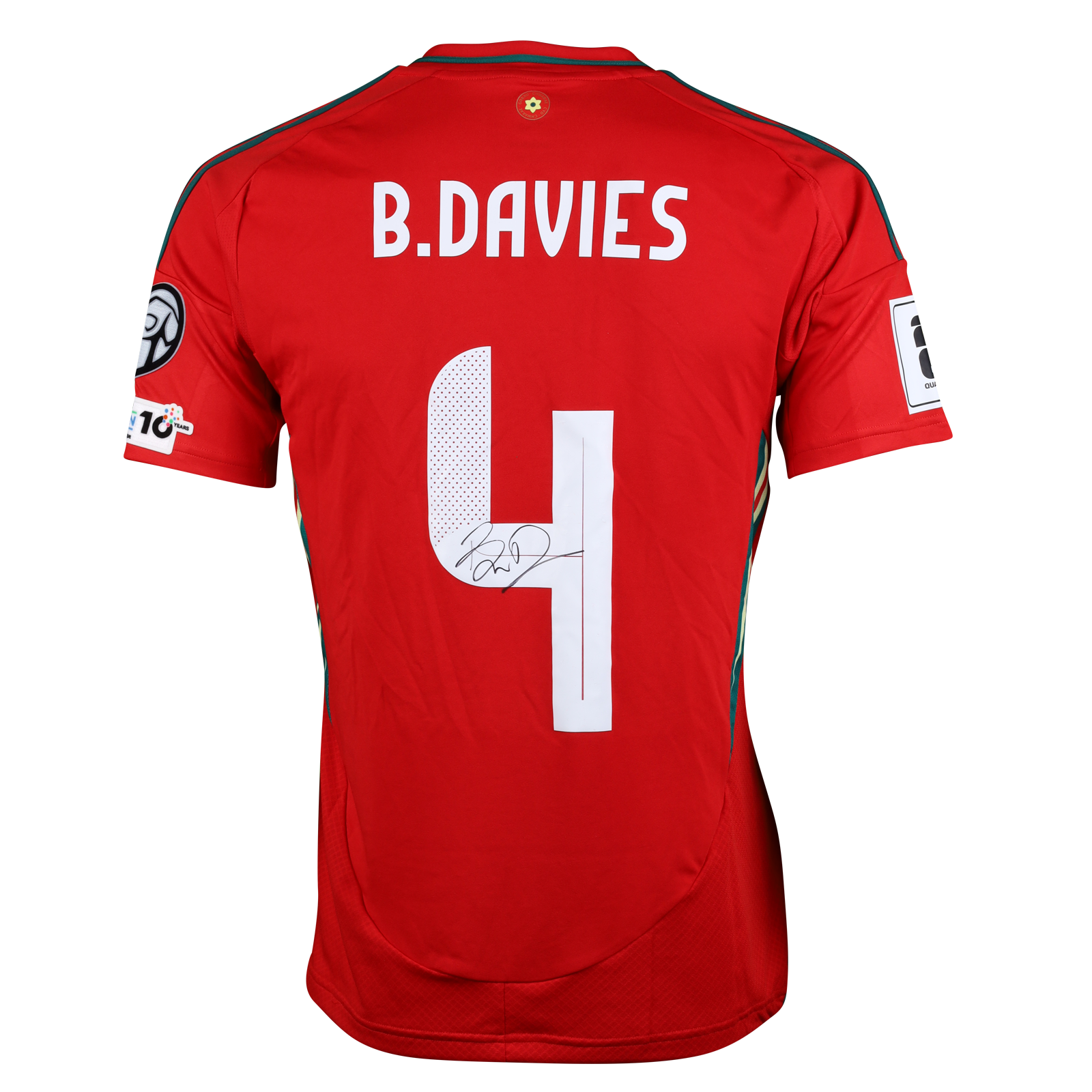 Ben Davies Wales shirt