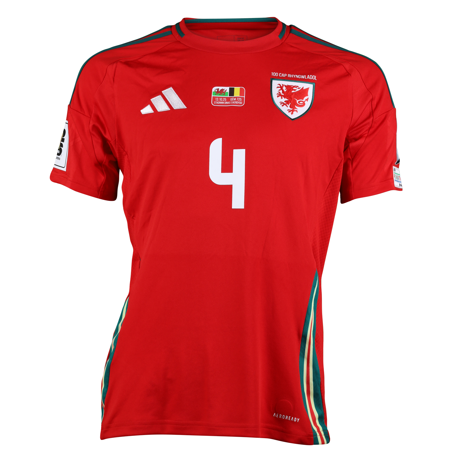 Ben Davies Wales shirt