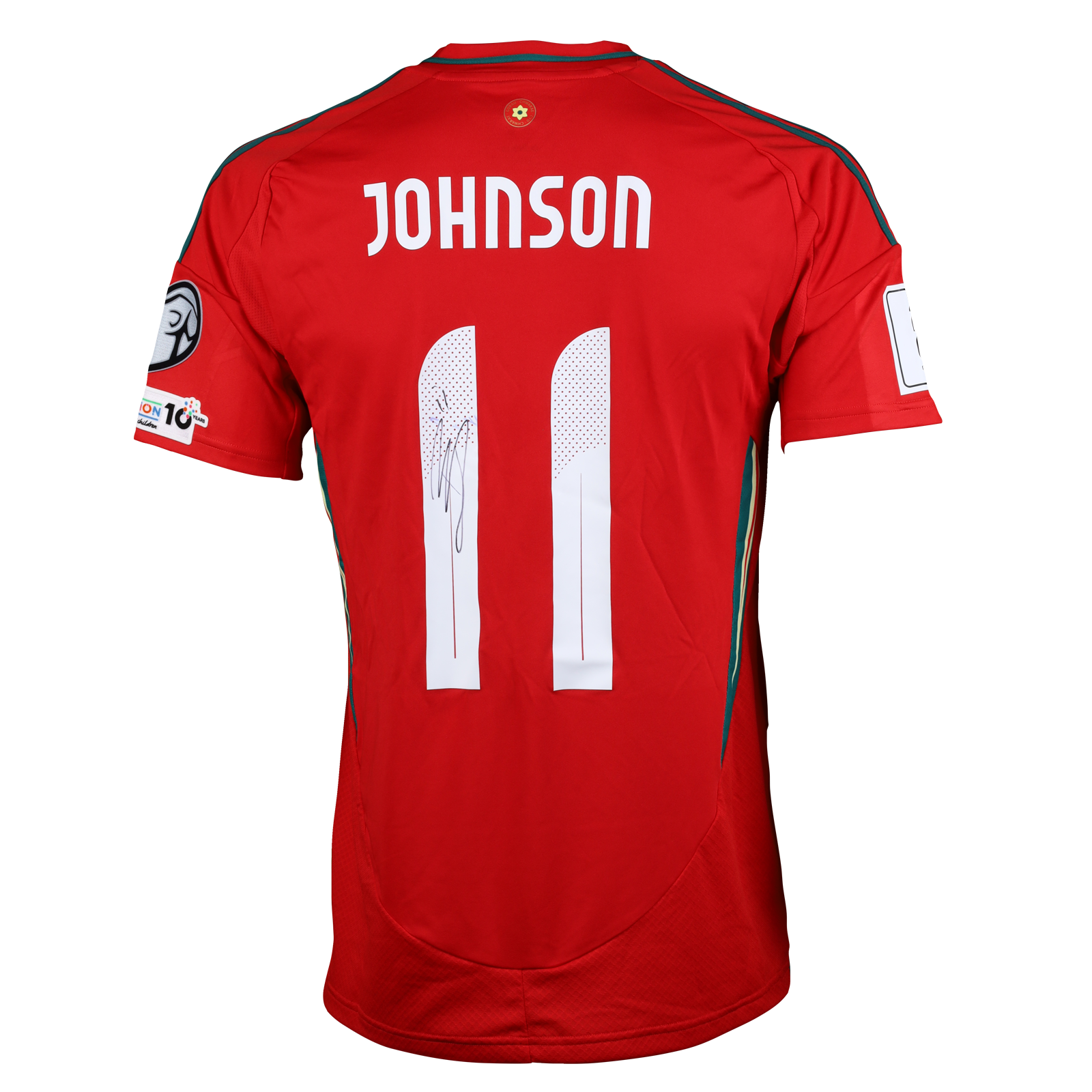 Brennan Johnson Wales shirt