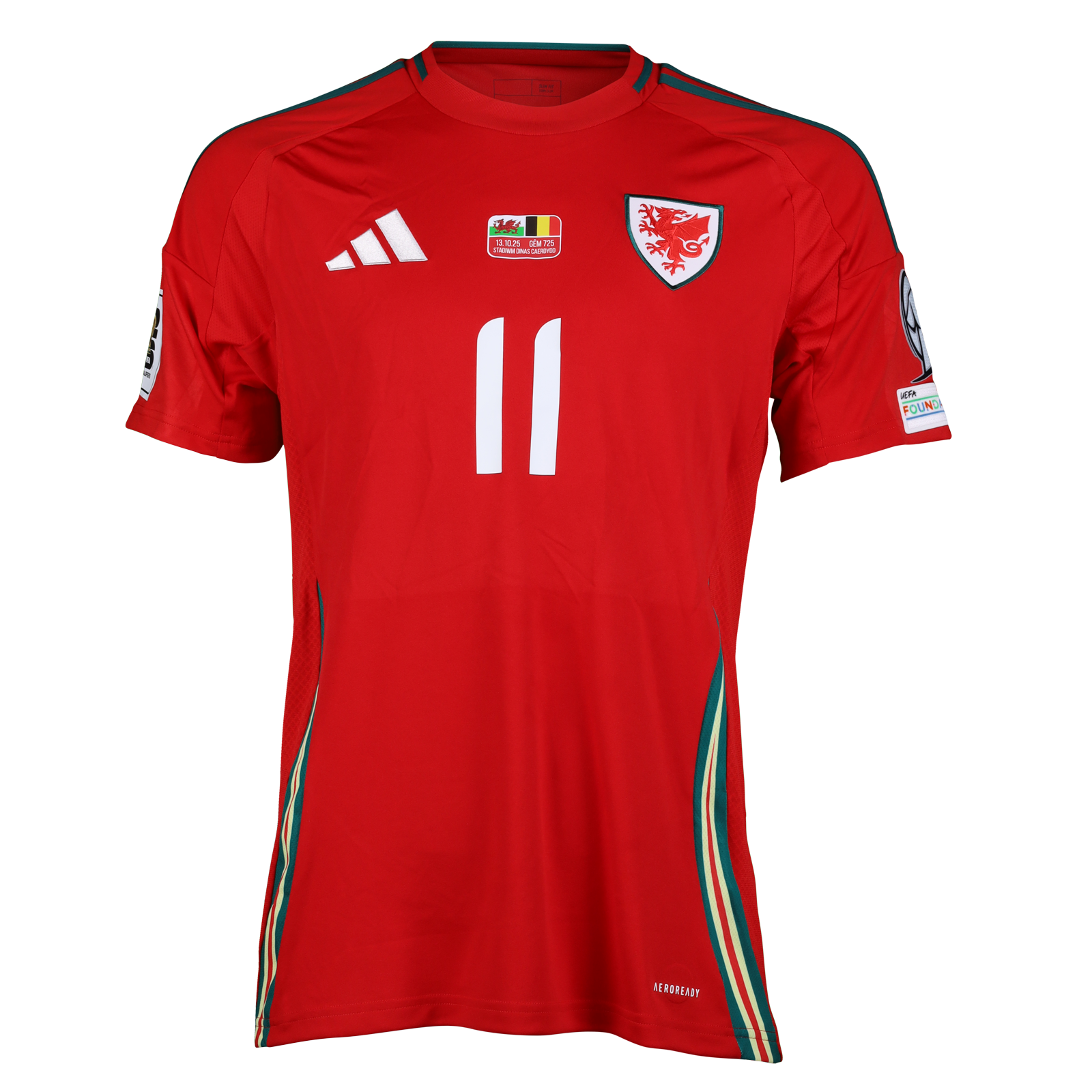 Brennan Johnson Wales shirt