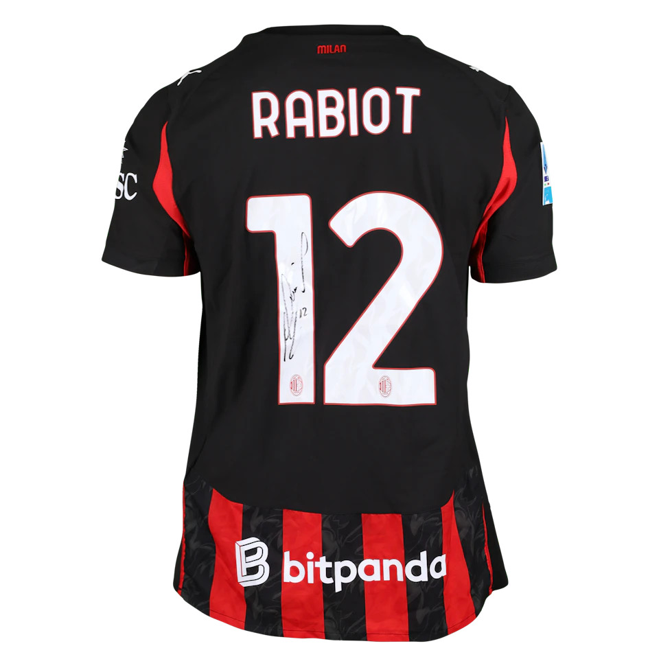 来自AC Milan的Adrien Rabiot球衣