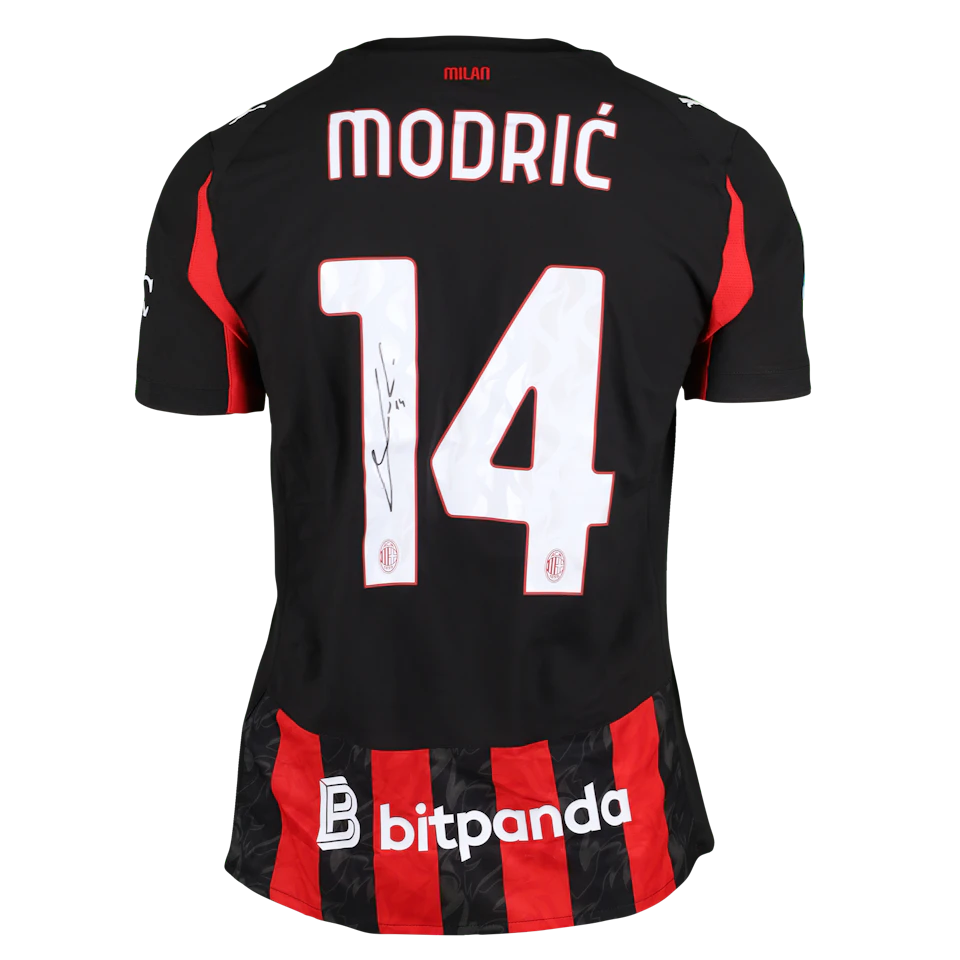 Luka Modrić AC Milan shirt