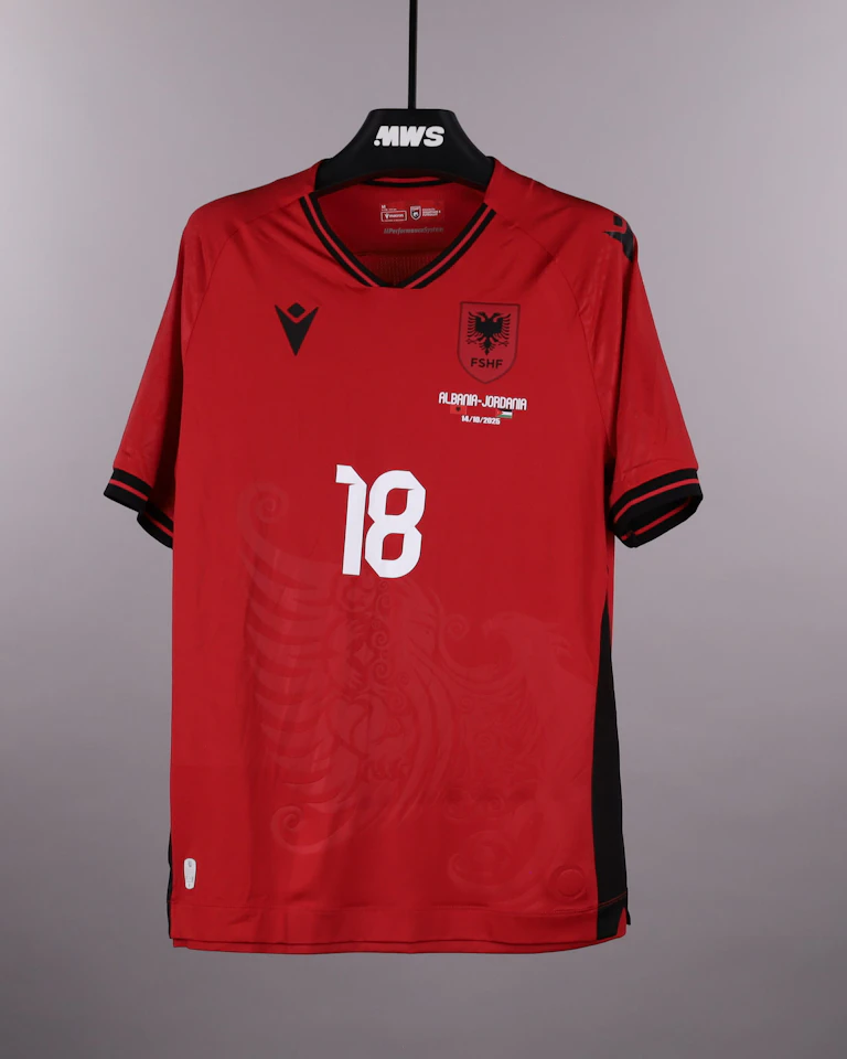 Juljan Shehu Albania shirt