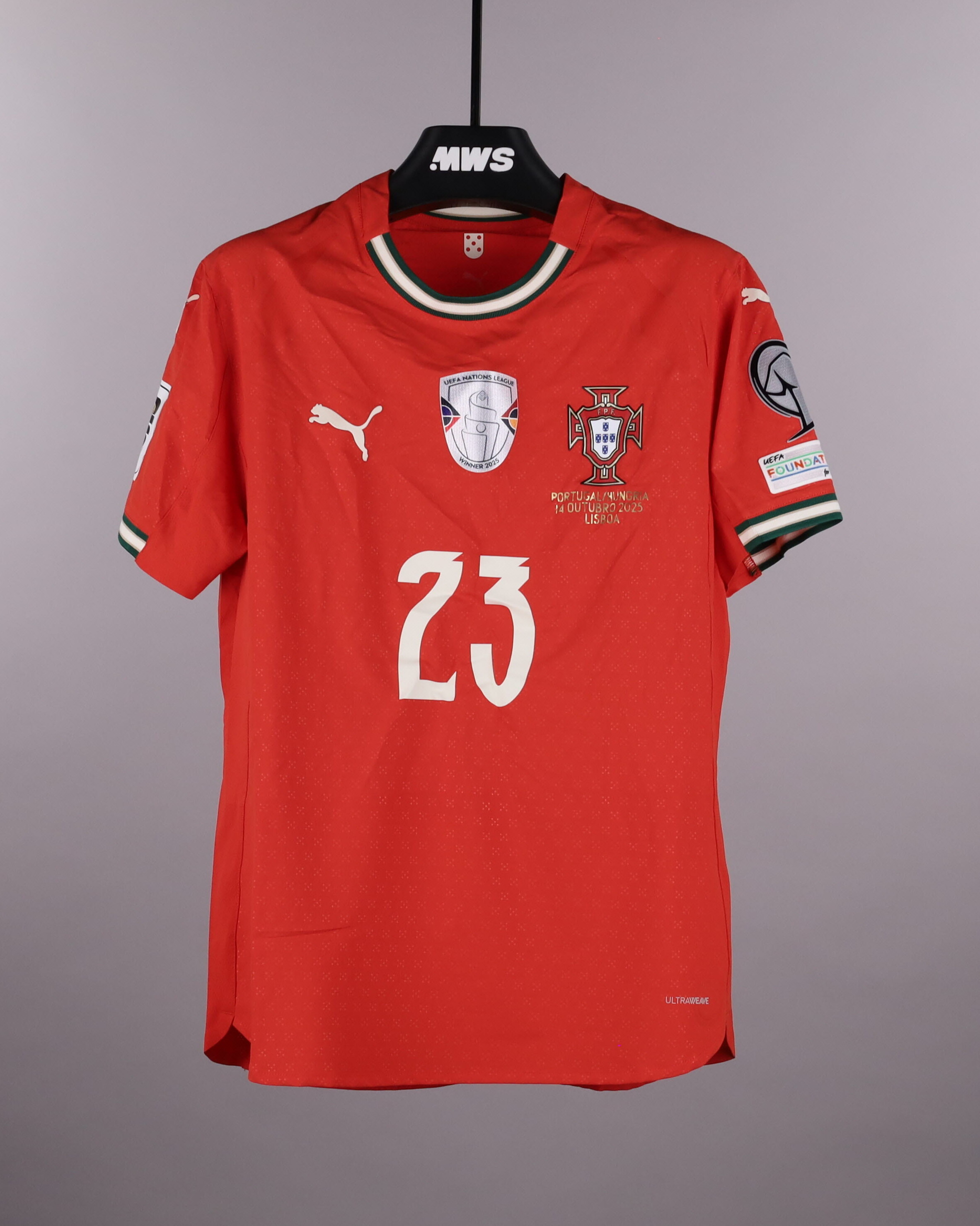 Vitinha | Portugal - Hungary | MatchWornShirt