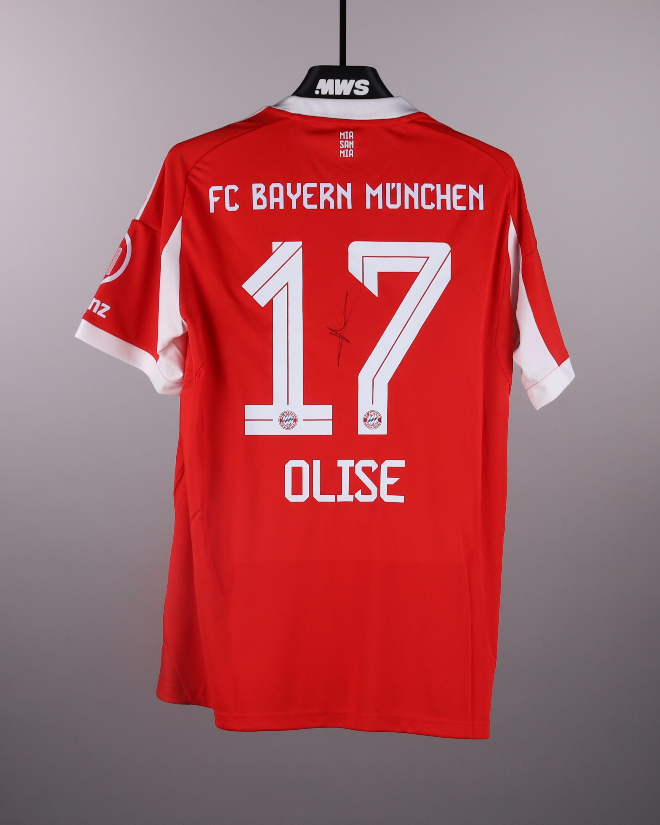 FC Bayern Munich OLISE オーセンティック　ユニフォーム Michael Olise | MatchWornShirt