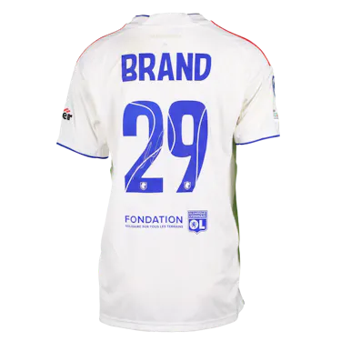 来自OL Lyonnes的Jule Brand球衣