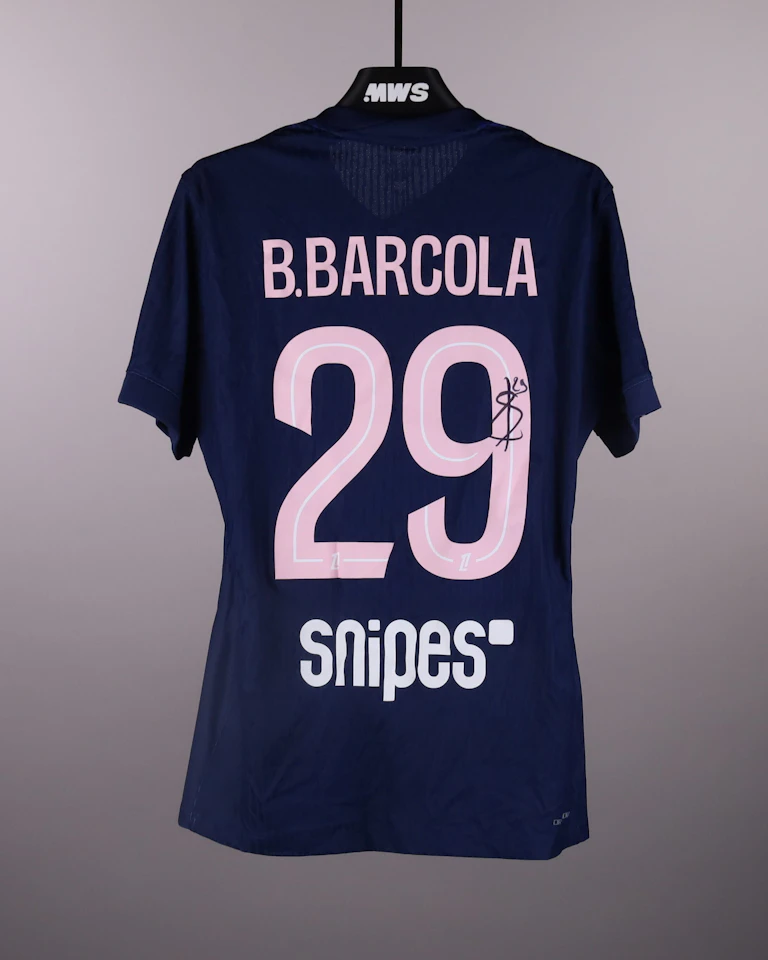 Bradley Barcola Paris Saint-Germain shirt