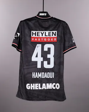来自Royal Antwerp FC的Youssef Hamdaoui球衣