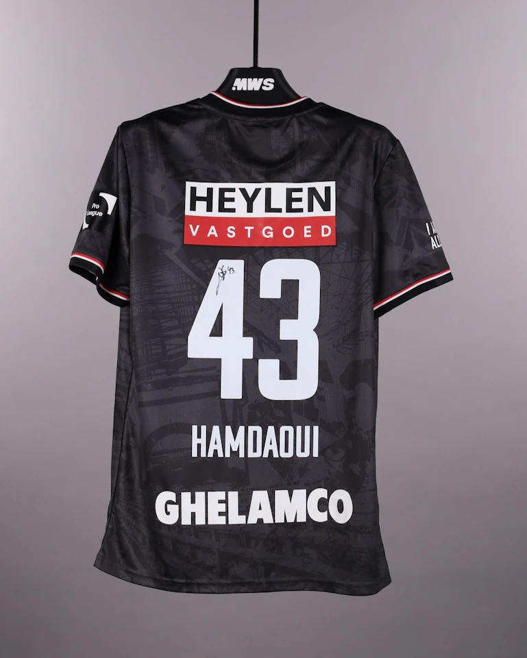 来自Royal Antwerp FC的Youssef Hamdaoui球衣