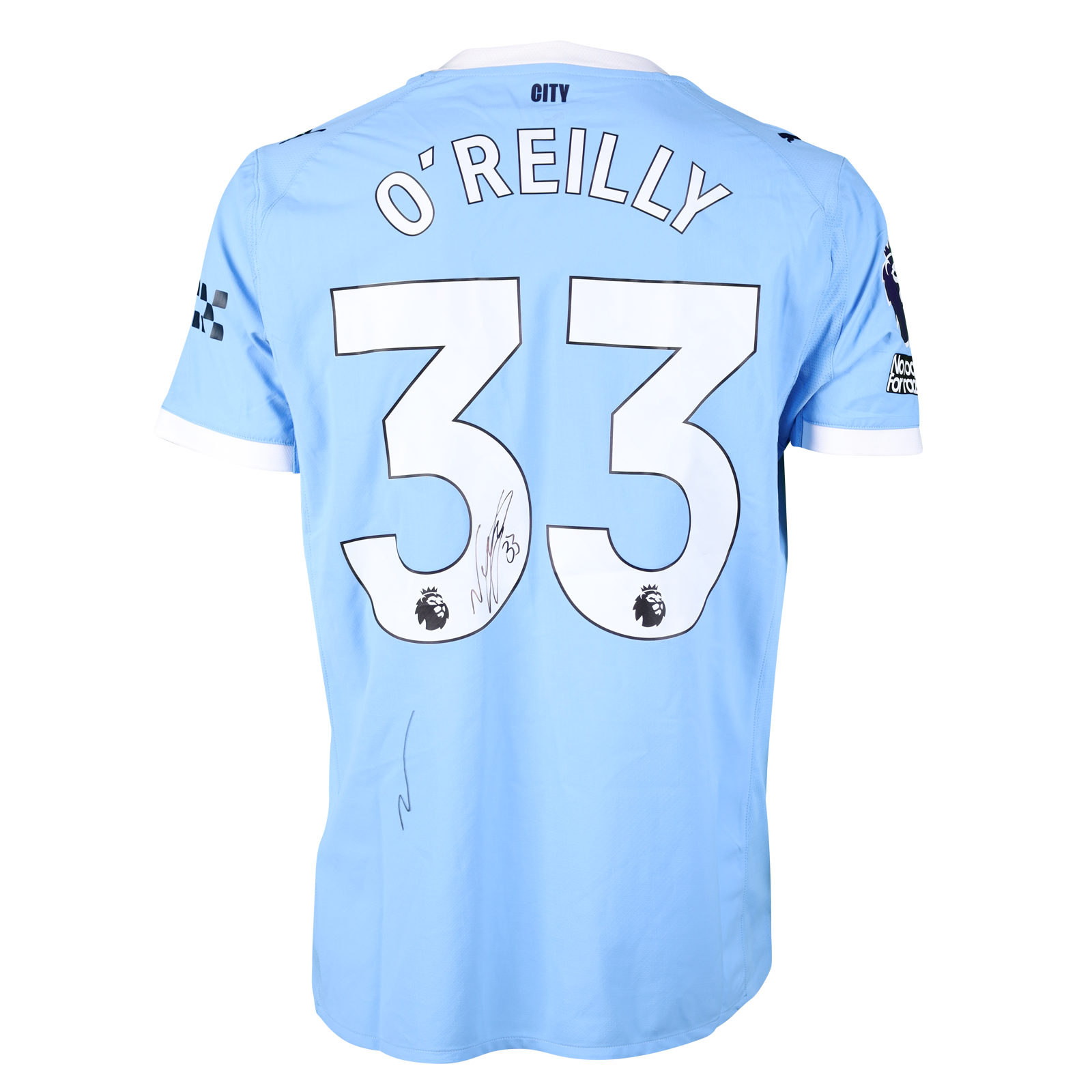 Nico O'Reilly | Manchester City - Everton | MatchWornShirt