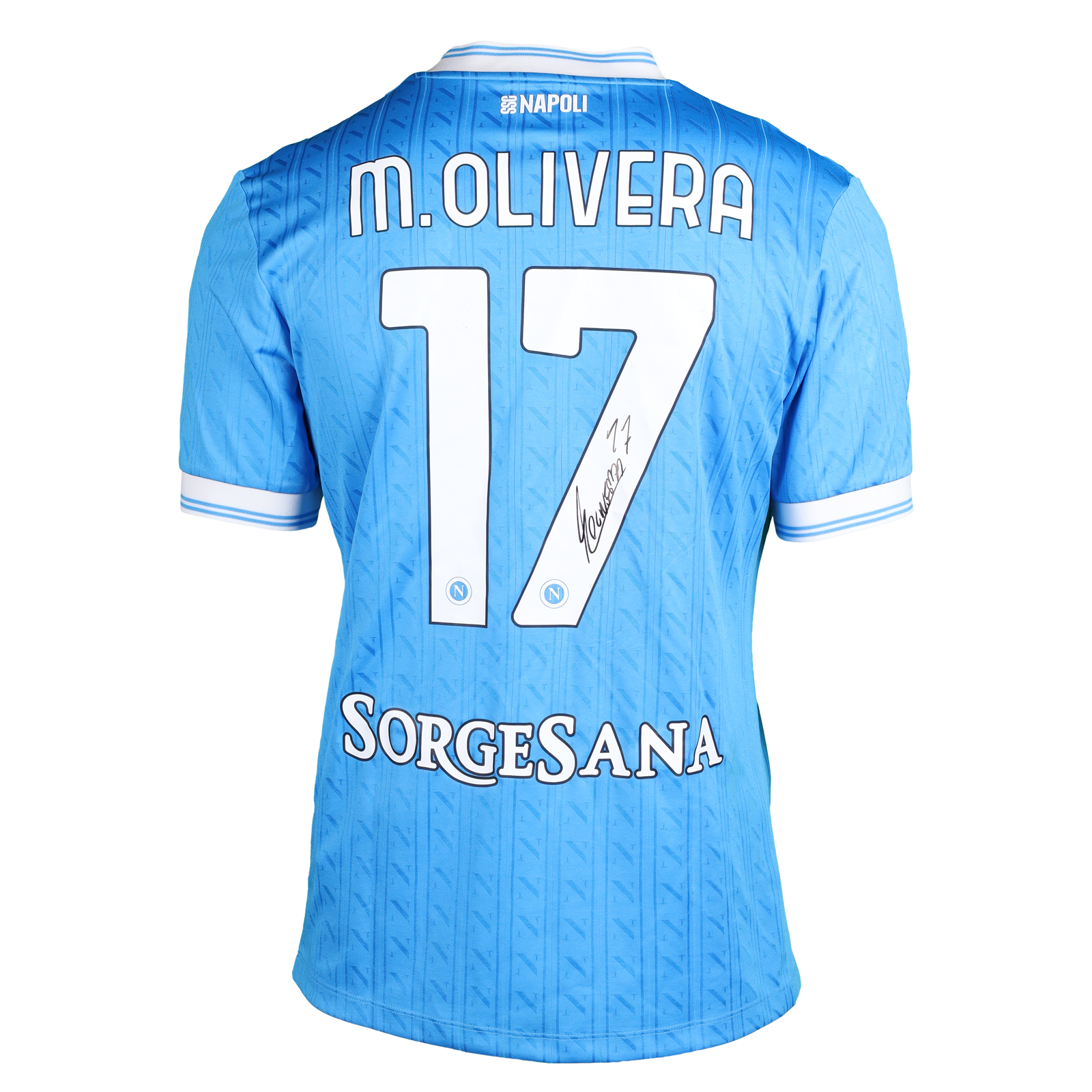 Mathías Olivera SSC Napoli shirt