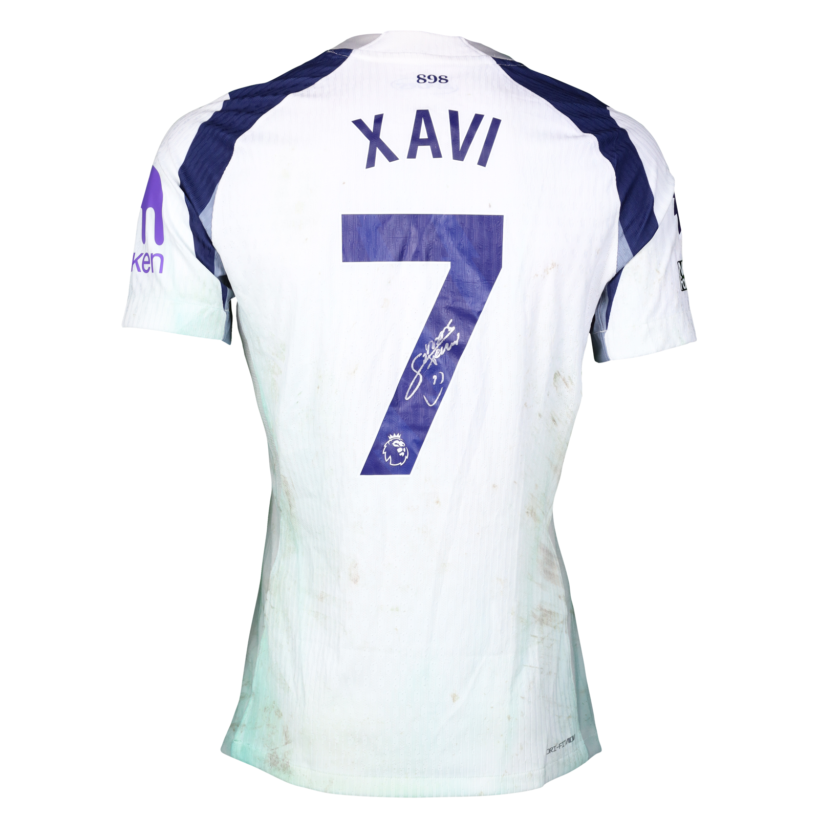 Xavi Simons | Tottenham Hotspur - Aston Villa | MatchWornShirt
