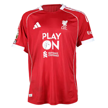 Virgil van Dijk Liverpool shirt