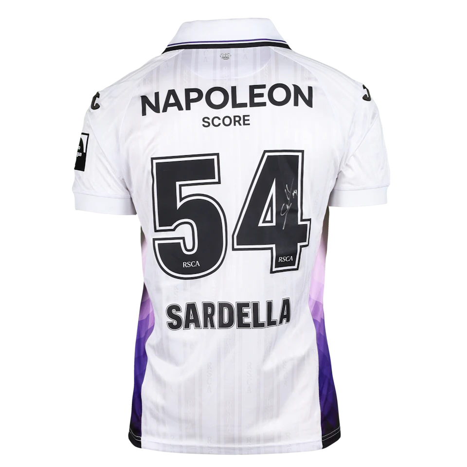 Killian Sardella RSC Anderlecht shirt